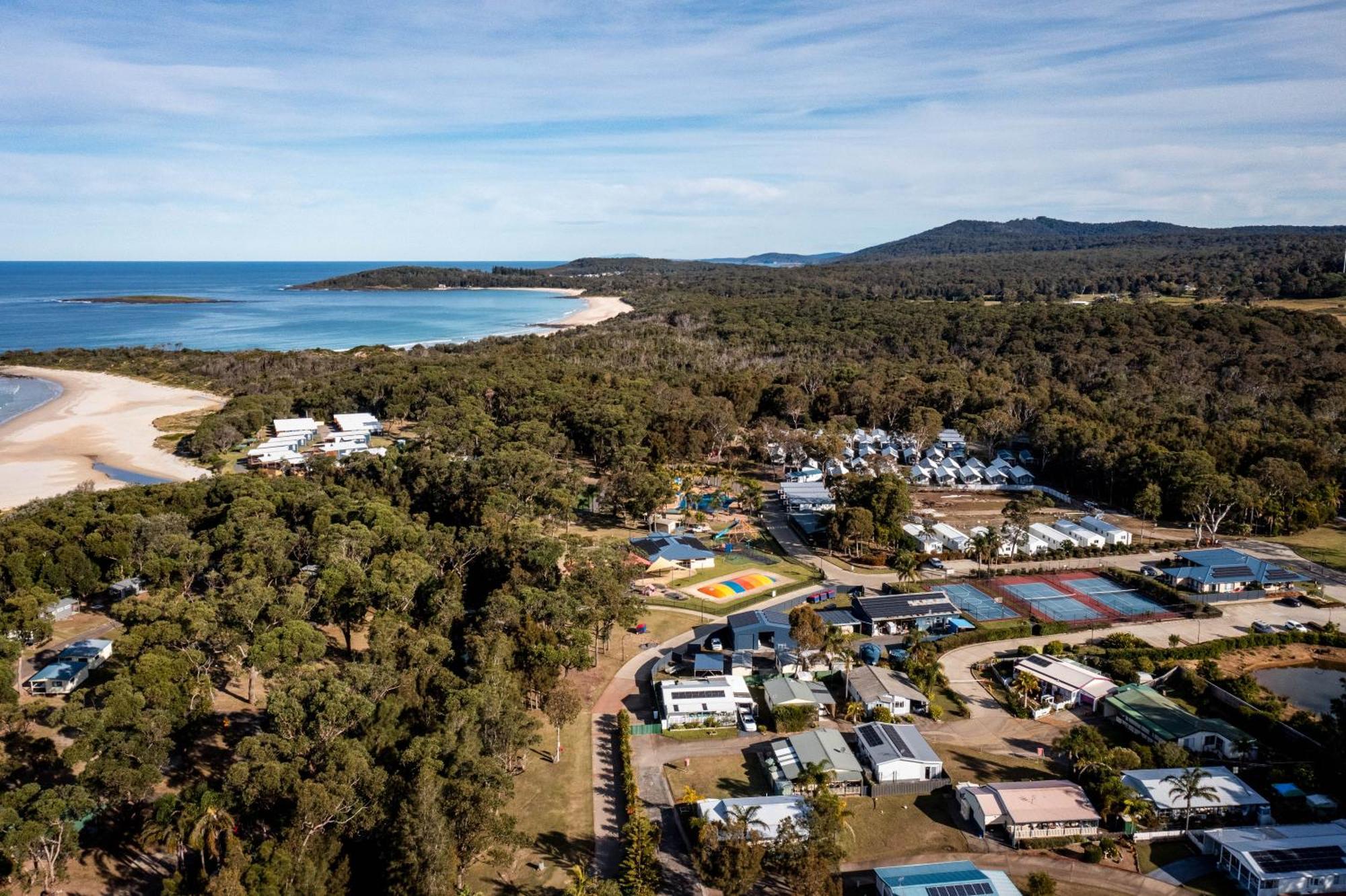 Big4 Tasman Holiday Parks - Racecourse Beach Bawley Point Экстерьер фото